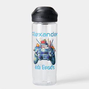 Zurück zum Videospiel der Schule Trinkflasche