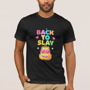 Zurück zum Zerstören Süße Schulrucksack T-Shirt