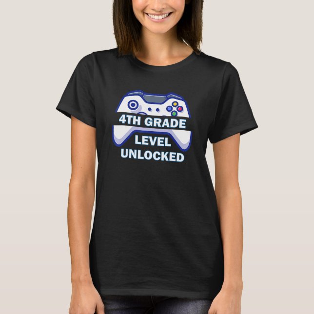 Zurück zur 4. Klasse der unverschlossenen Lehrer T-Shirt (Vorderseite)