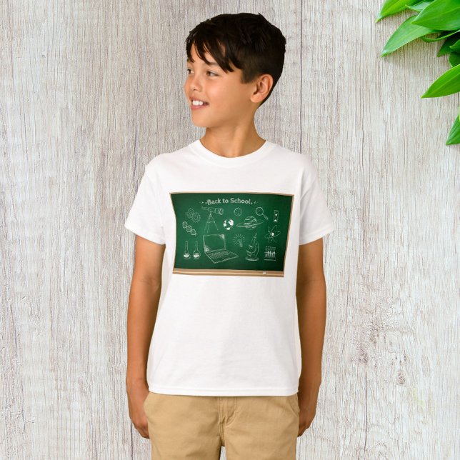 Zurück zur Bildung der Schulwissenschaften T-Shirt (Von Creator hochgeladen)