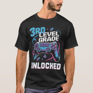 Zurück zur dritten Klasse des ungesicherten Gamers T-Shirt