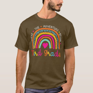 Zurück zur dritten Schule, wo das Abenteuer T-Shirt