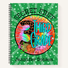 Zurück zur dritten Schulstufe Notizbuch