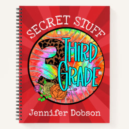 Zurück zur dritten Schulstufe Notizbuch