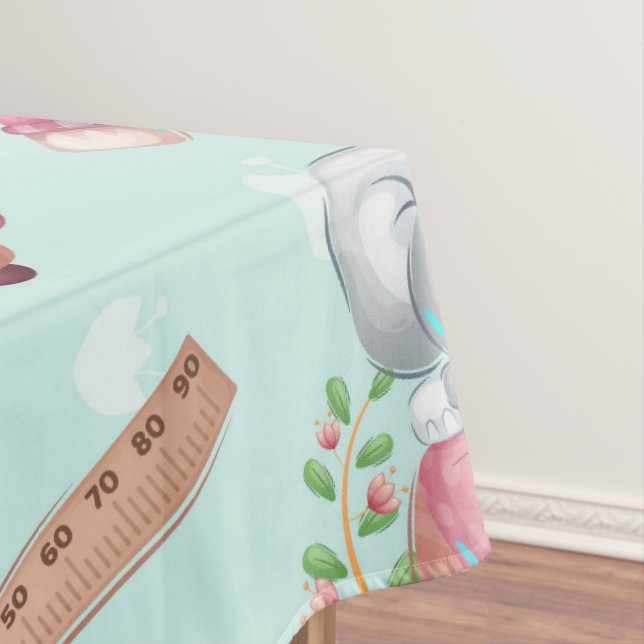 Zurück zur Elefantenwelt Tischdecke (Beispiel)
