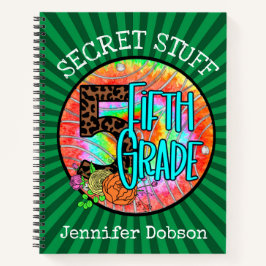 Zurück zur fünften Schulklasse Notizbuch