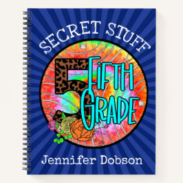 Zurück zur fünften Schulklasse Notizbuch