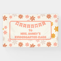 Zurück zur Klassenlehrerin Boho Retro