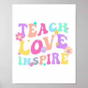 Zurück zur Liebe für Schulunterricht Inspirierte R Poster