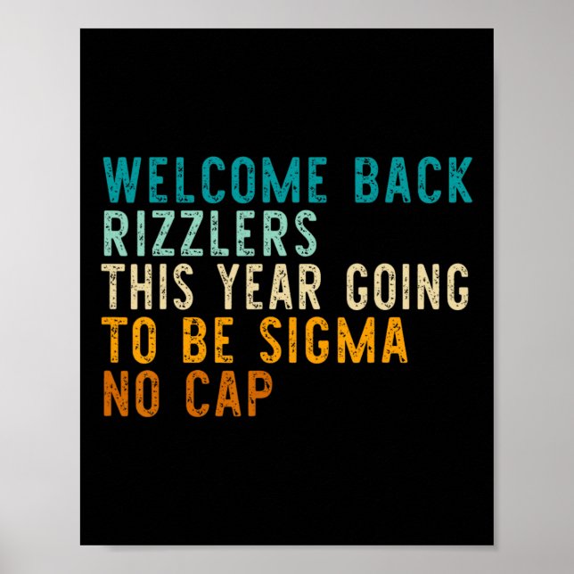 Zurück zur Mittelschullehrerin Gen Alp Poster (Vorne)