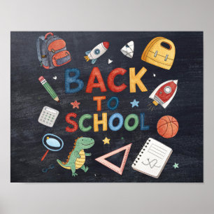 Zurück zur Printwerbung in der Schule Poster
