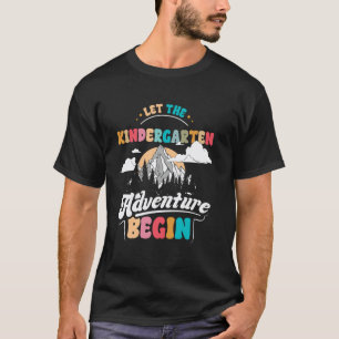 Zurück zur Schul-Kindergarten-Abenteuer Beginne Le T-Shirt
