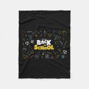 Zurück zur Schulabteilung - Maske, der witzige Leh Fleecedecke