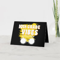 Zurück zur Schule 10. Klasse Vibes Shirt erster Ta