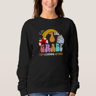 Zurück zur Schule 1. Klasse Spaß Lernaktivitä Te Sweatshirt
