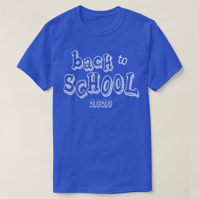 Zurück zur Schule 2020 1 T-Shirt (Design vorne)