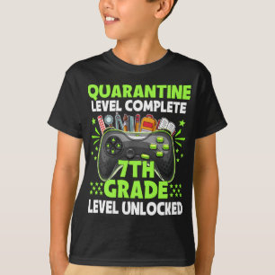 Zurück zur Schule 2022 Quarantäne 7. Stufe Unl T-Shirt