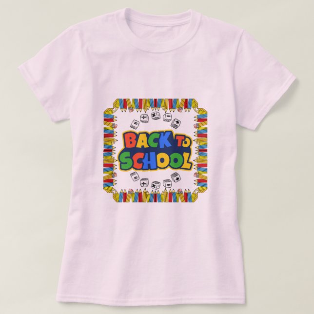Zurück zur Schule 2026 T - Shirt (Design vorne)