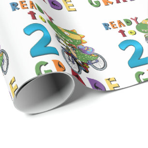 Zurück zur Schule, 2. Klasse Geschenkpapier