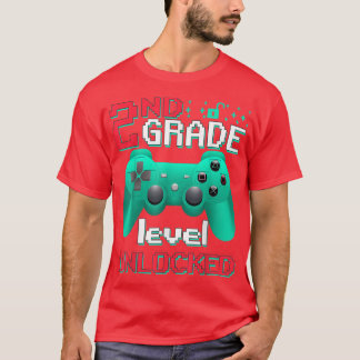 Zurück zur Schule 2. Stufe Unverschlossene Sicht T-Shirt