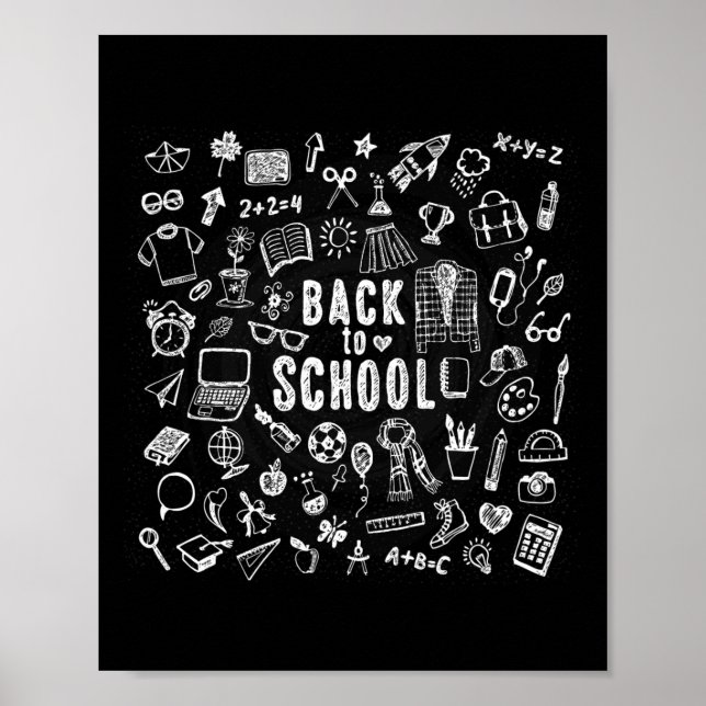 Zurück zur Schule 3 Poster (Vorne)