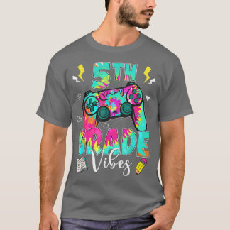 Zurück zur Schule 5. Klasse Video Game Teacher  T-Shirt