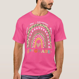 Zurück zur Schule 5. Klasse, wo das Abenteuer begi T-Shirt
