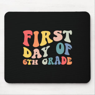 Zurück zur Schule 6. Klasse 6. Klasse Groovy Lehre Mousepad