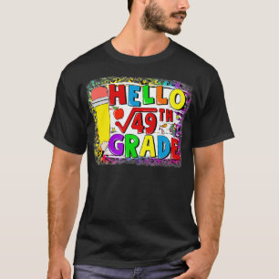 Zurück zur Schule 7. Klasse Square Wurzel von 49 M T-Shirt