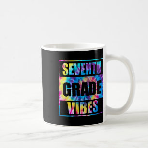 Zurück zur Schule 7. Klasse Vibes Erster Schultag Kaffeetasse