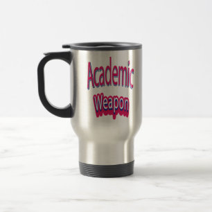 Zurück zur Schule, akademische Waffen, Inspiration Reisebecher