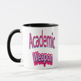 Zurück zur Schule, akademische Waffen, Inspiration Tasse