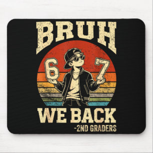 Zurück zur Schule Alter zurück in die 2. Klasse 6 Mousepad