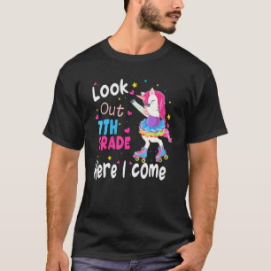 Zurück zur Schule, aufgepasst, 7. Klasse, ich komm T-Shirt