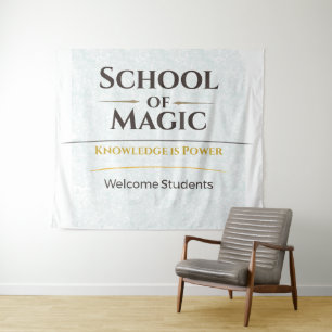 Zurück zur Schule Banner Klassenzimmer Dekoration Wandteppich