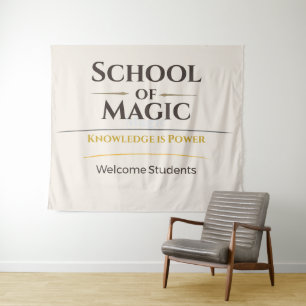 Zurück zur Schule Banner Klassenzimmer Dekoration Wandteppich