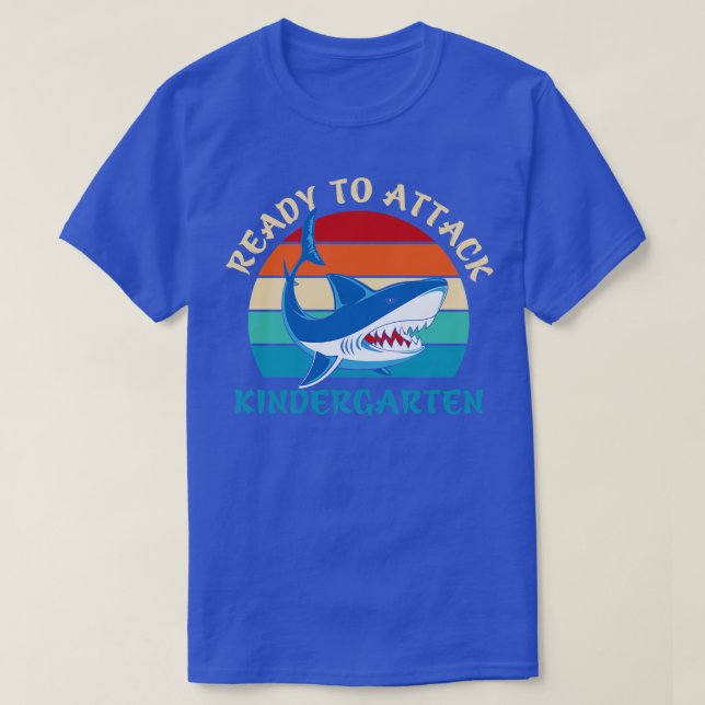 Zurück zur Schule, bereit, den Kindergarten anzugr T-Shirt (Design vorne)
