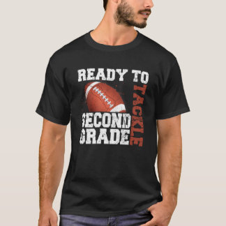 Zurück zur Schule, bereit, die zweite Klasse 2 Gr T-Shirt