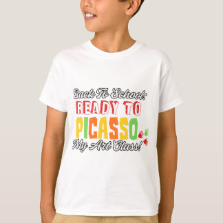 Zurück zur Schule: Bereit zum Picasso My Art Class T-Shirt