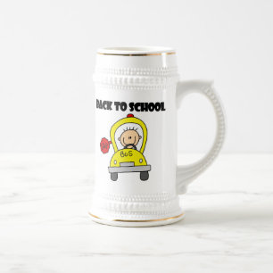 Zurück zur Schule Bierglas