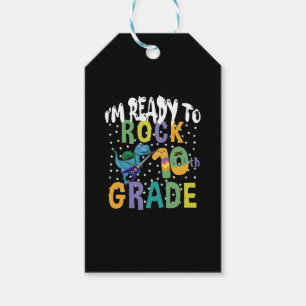 Zurück zur Schule bin ich bereit, den 10. Klasse D Geschenkanhänger