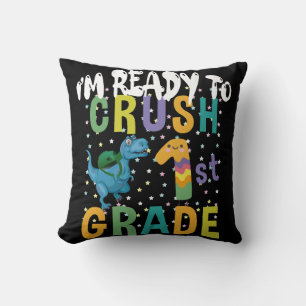 Zurück zur Schule bin ich bereit, den ersten Grad  Kissen