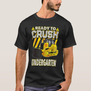 Zurück zur Schule - Bulldozer bereit, Kindergar zu T-Shirt