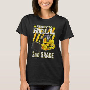 Zurück zur Schule Bulldozer Bereit zu rollen 2. K T-Shirt
