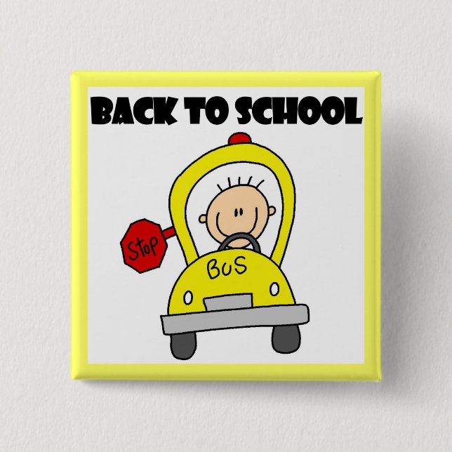 Zurück zur Schule Button (Vorderseite)