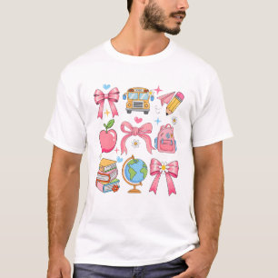 Zurück zur Schule Coquette Lehrer Frauen Mädchen K T-Shirt