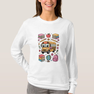 Zurück zur Schule Coquette Lehrerin Kindergarten V T-Shirt