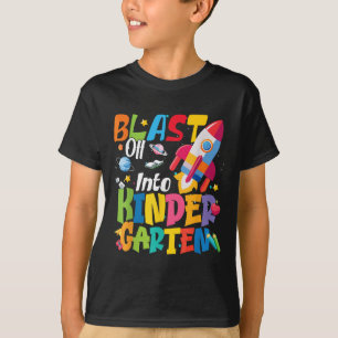 Zurück zur Schule: Countdown in den Kindergarten S T-Shirt