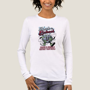 Zurück zur Schule: Crash und Wiederaufbau, starte Tri-Blend Shirt
