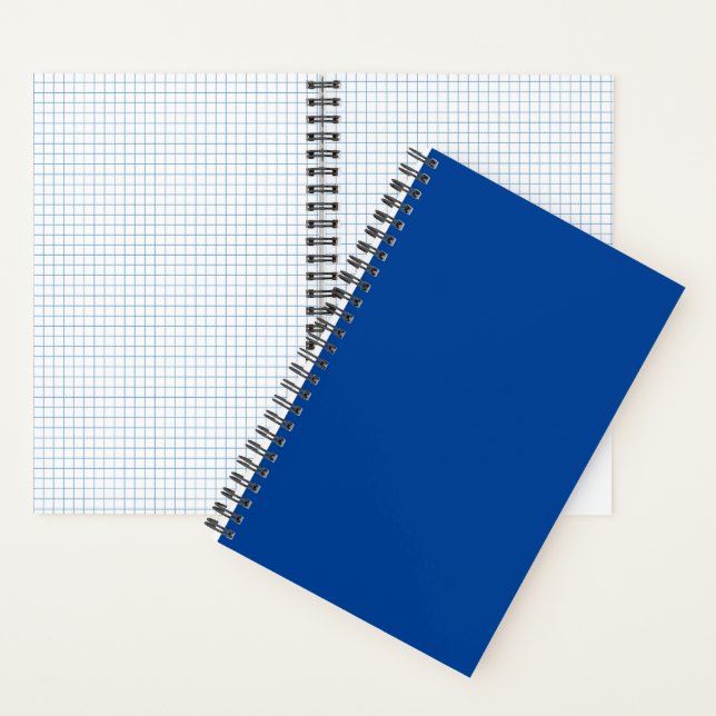 Zurück zur Schule, einfach, tiefblaue Behörde® Spi Notizbuch (Innen)